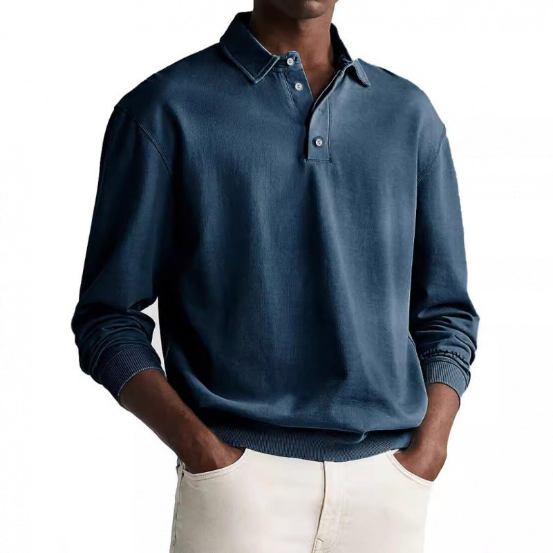 Half Zipper 3d Printed Sweater For Men