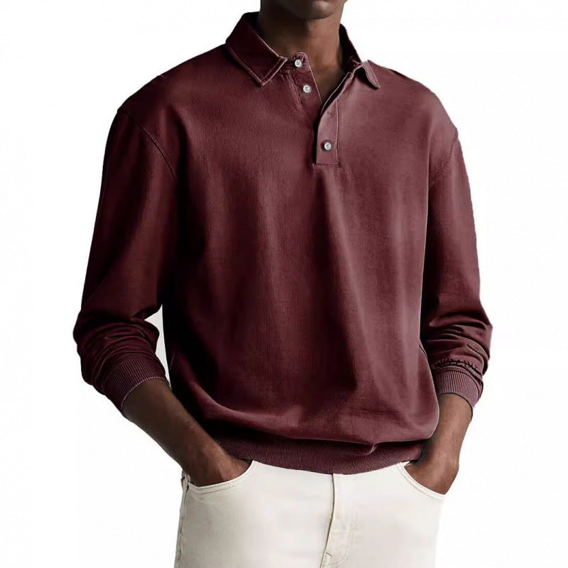 Half Zipper 3d Printed Sweater For Men