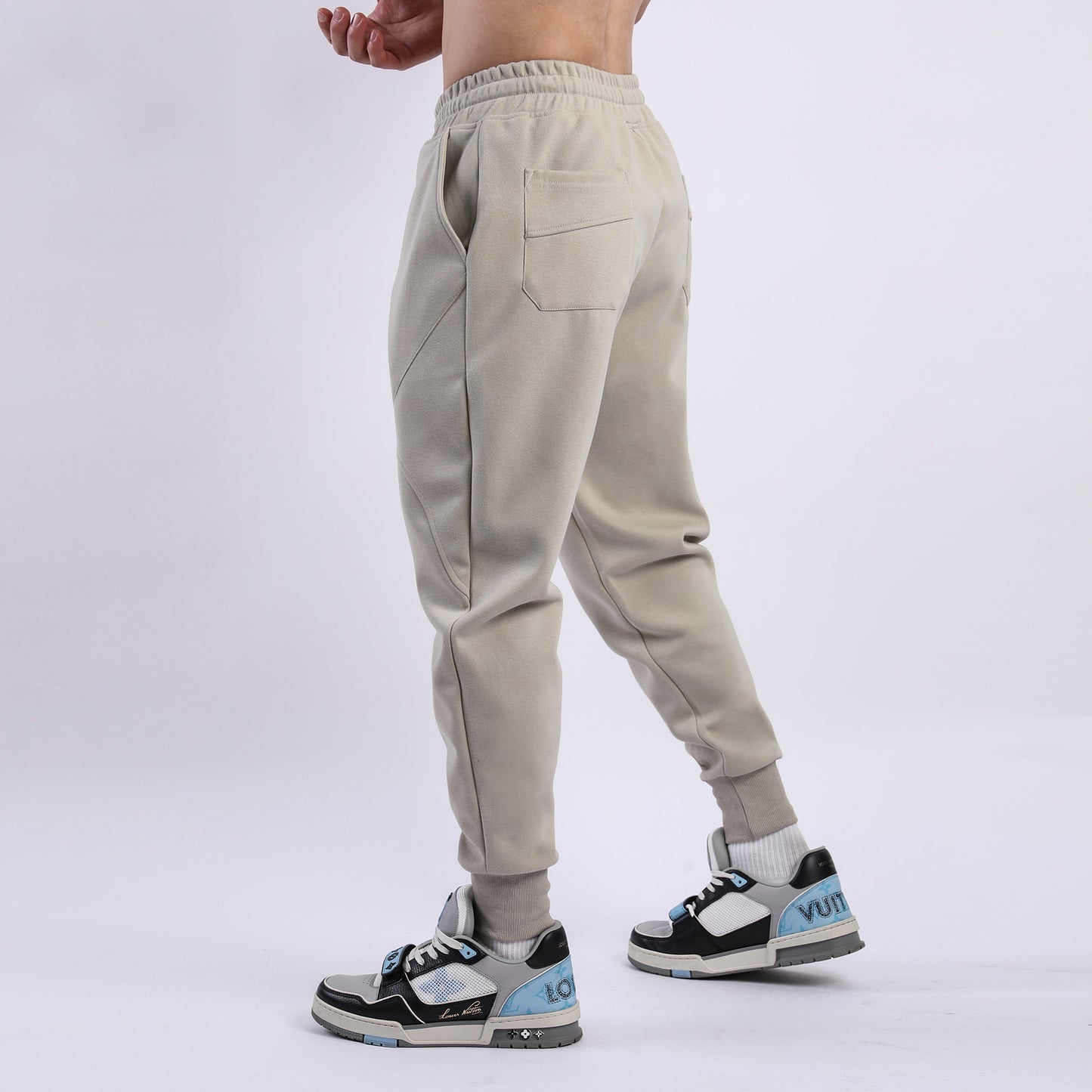 Men's Casual Trousers Ankle-tied Sports Drawstring Sweatpants