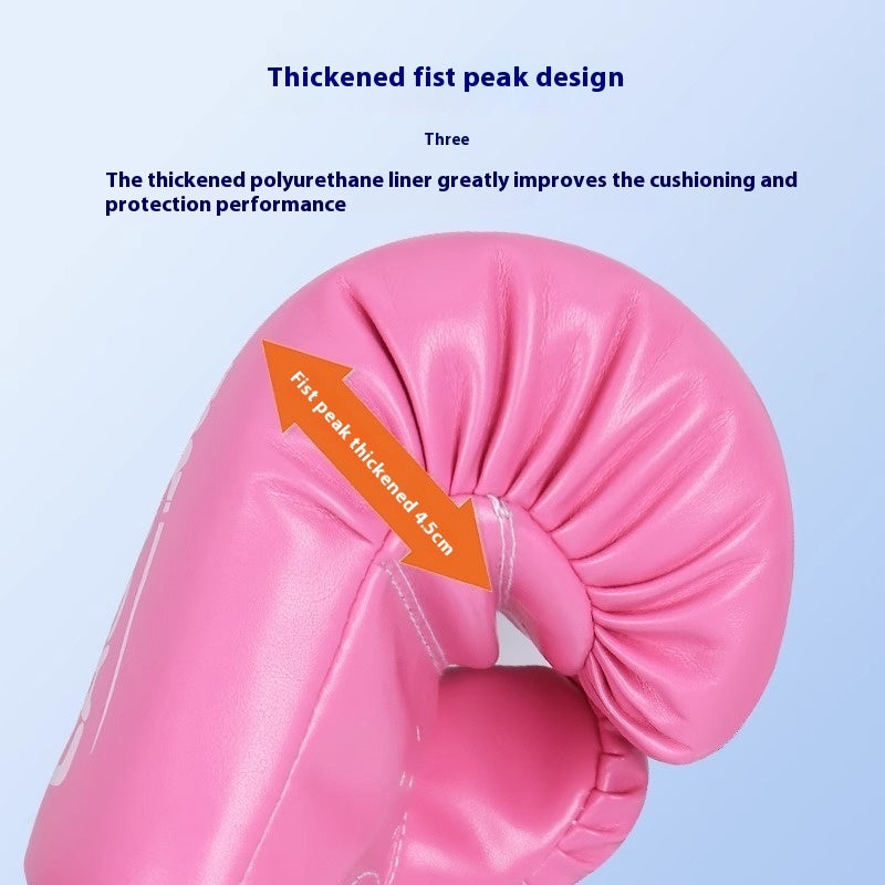 Children's Boxing Gloves Sanda Fighting Boxing Training Entertainment Thickened And Breathable