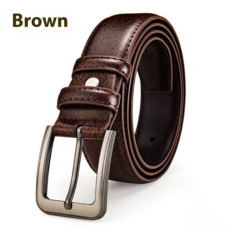Youth Simplicity All-match Pin Buckle Pant Belt