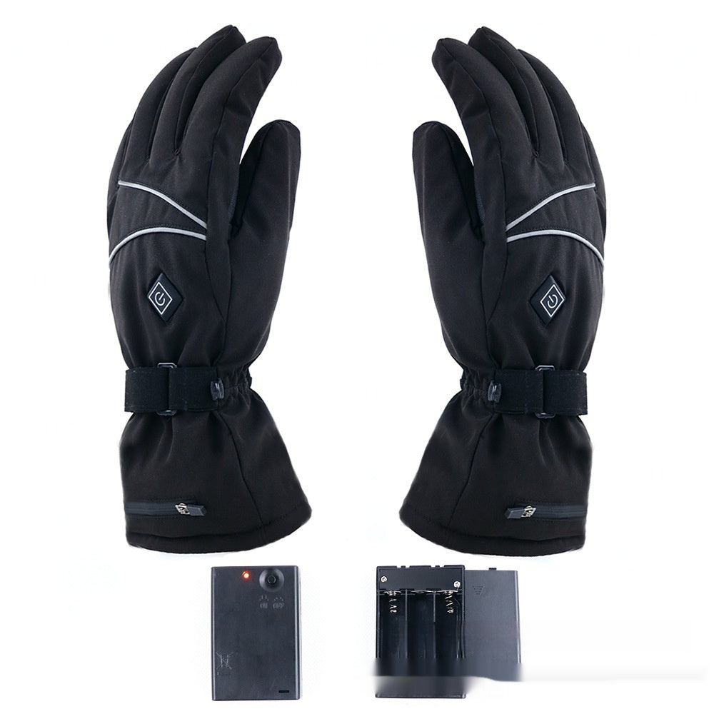 Electric Heating Gloves Lithium Battery Three-gear Temperature Control Warm