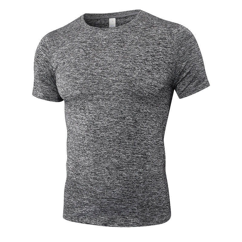 Men's Stretch Quick Drying Clothes Short-sleeved Shirt