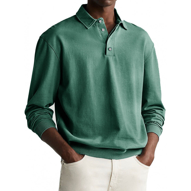Half Zipper 3d Printed Sweater For Men