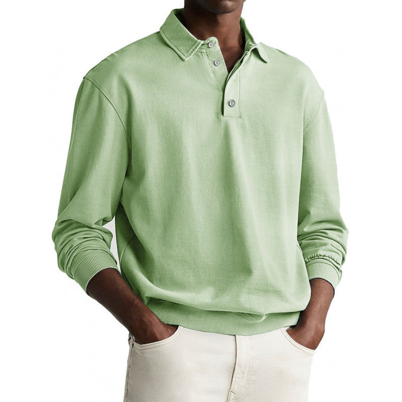 Half Zipper 3d Printed Sweater For Men