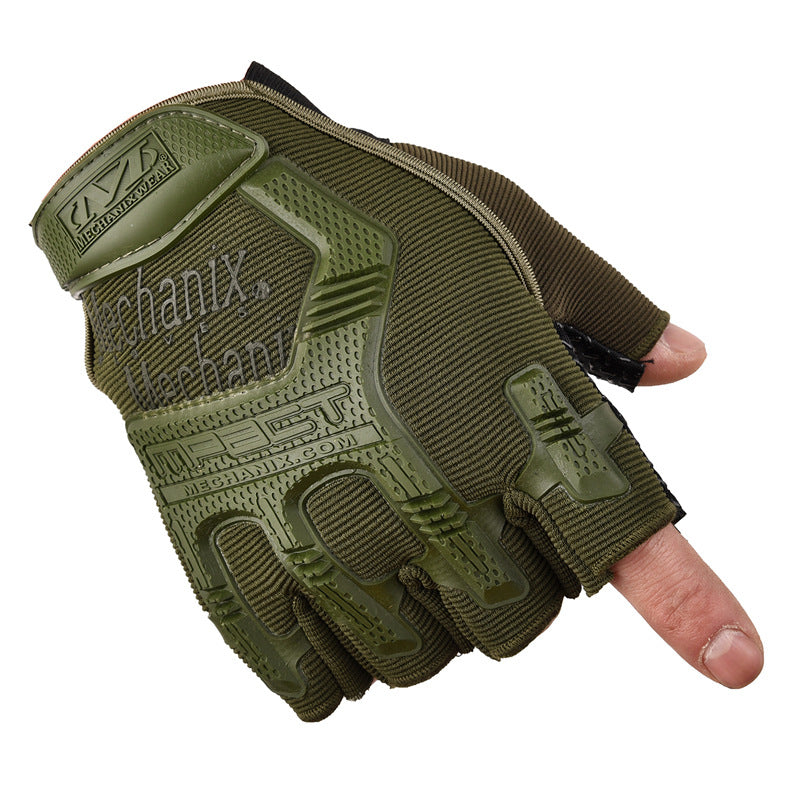 Men's Outdoor Sports Training Fitness Anti-slip Summer Cycling Gloves