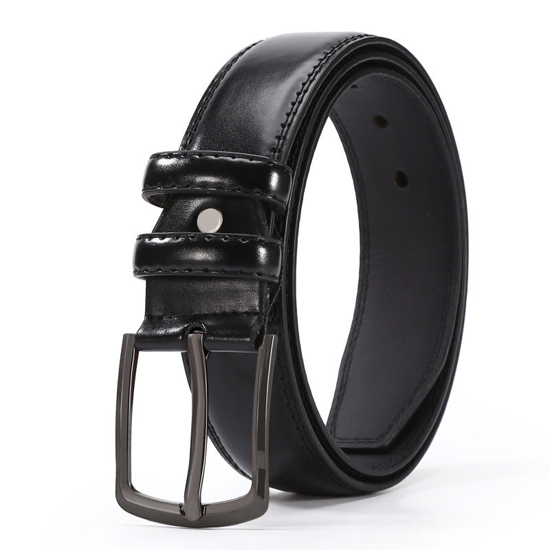 European And American Fashion Men's Business Belt 2018 New Creative Gifts Belt Laser Logo Factory Wholesale