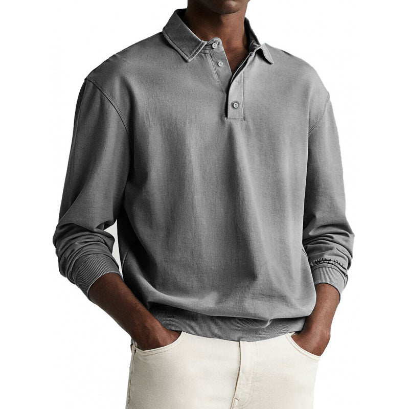 Half Zipper 3d Printed Sweater For Men