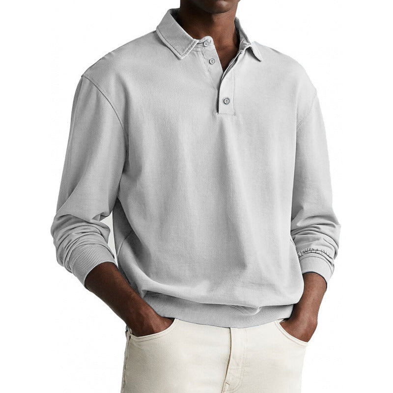 Half Zipper 3d Printed Sweater For Men