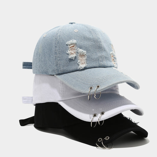 Men's Personality Retro Street Performance Hip Hop Peaked Cap Cover