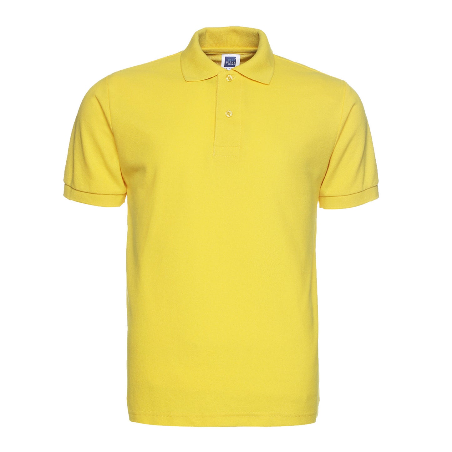 Solid Color Lapel Short Sleeve Polo Shirt Plus Size