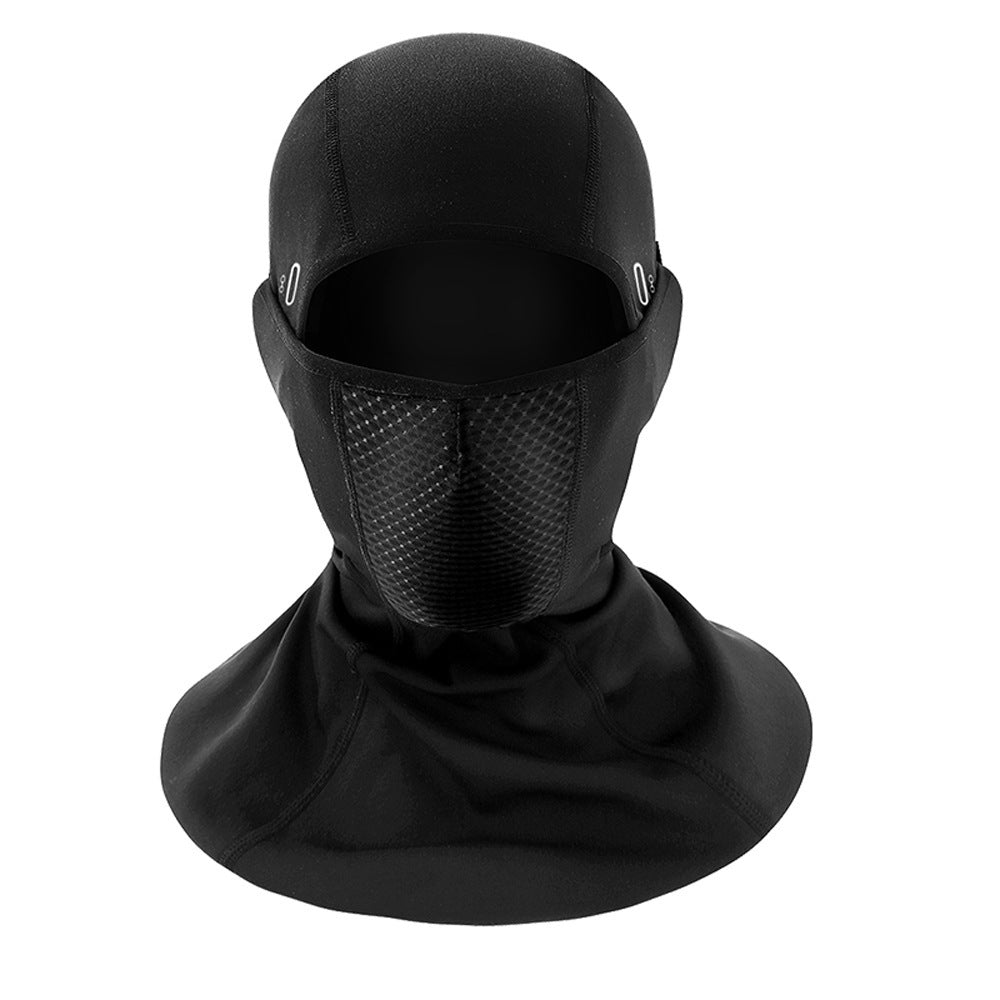 Outdoor Cycling Warm Double Layer Fleece-lined Thick Windproof Ski Motorcycle Helmet Lining Cap