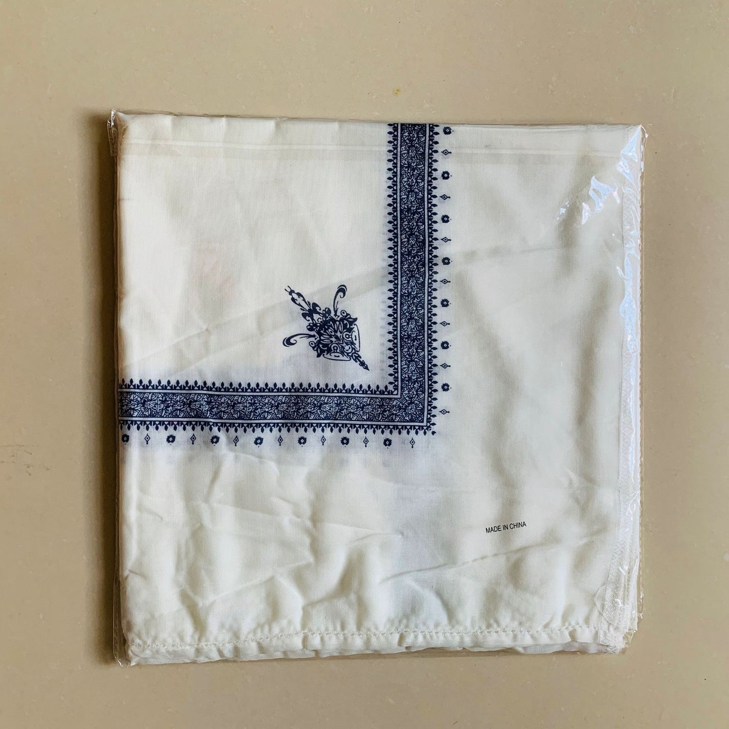 Printed Square Scarf Men's Scarf