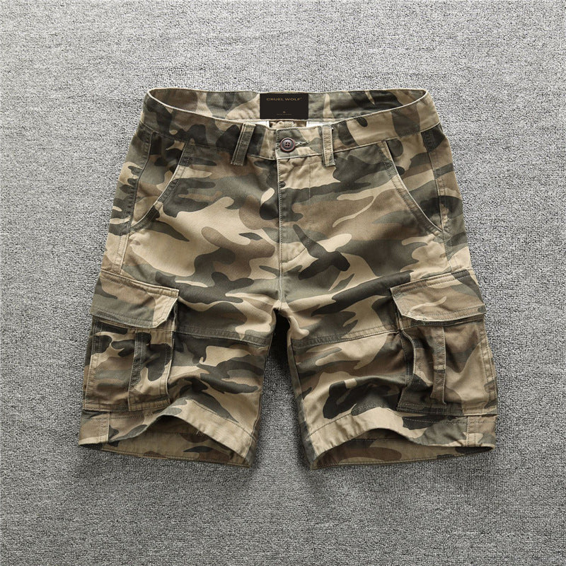 Summer Camouflage Workwear Shorts