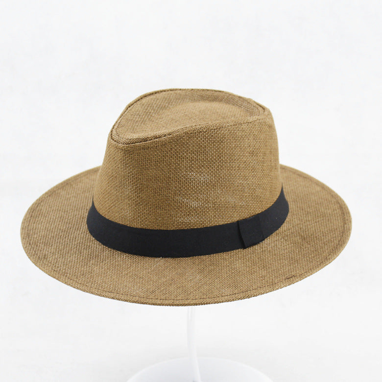 Men's Outdoor Sun Protection Wide Brim Top Hat