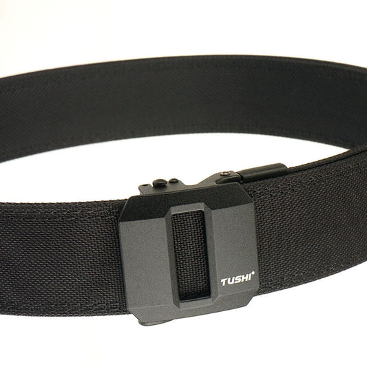 Double-layer Hardened Automatic Buckle Shooting Training Hanger Pistol Belt