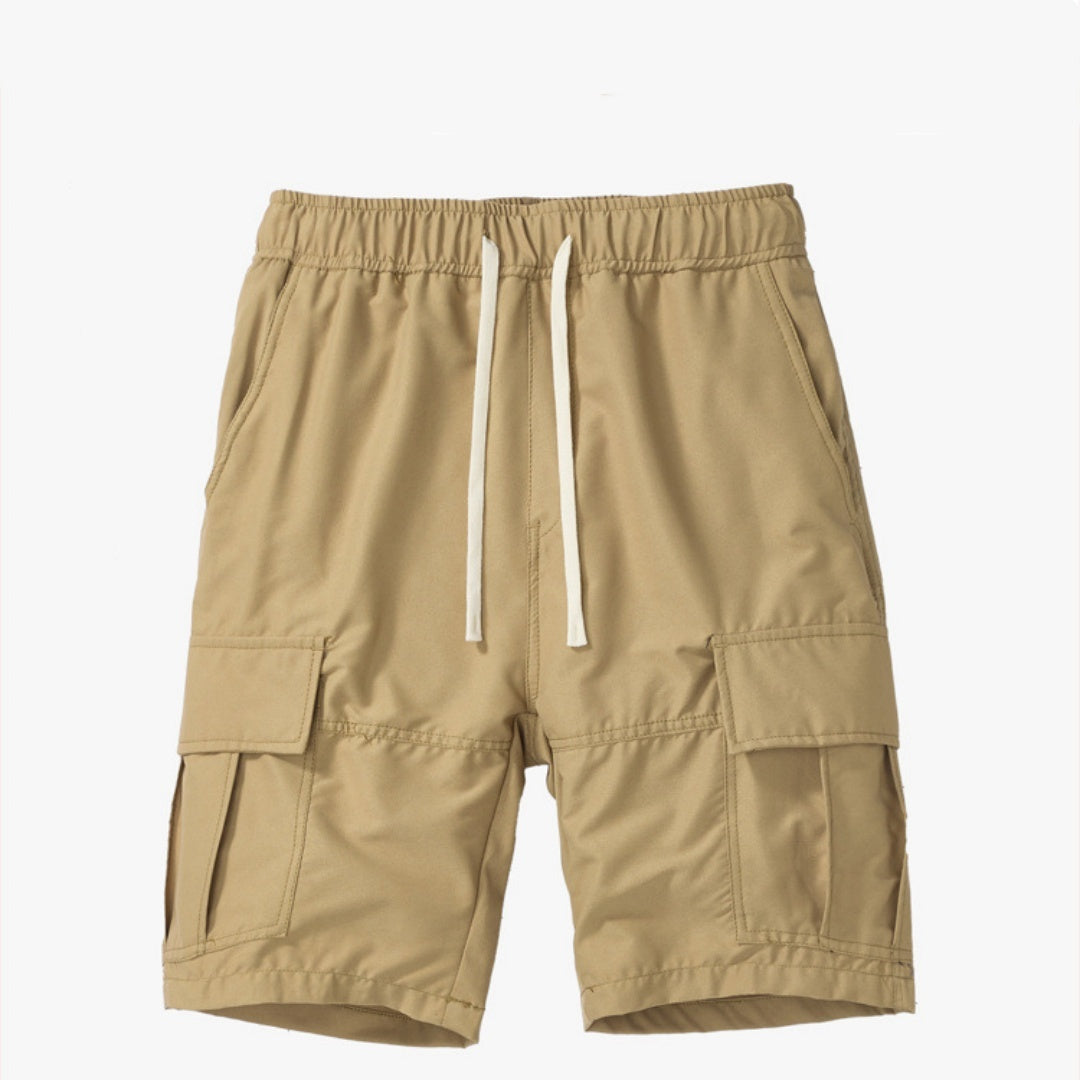 Men's Multi-pocket Loose Cropped Pants Outdoor Leisure