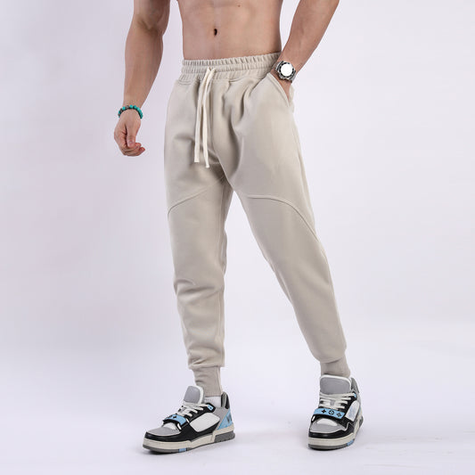 Men's Casual Trousers Ankle-tied Sports Drawstring Sweatpants