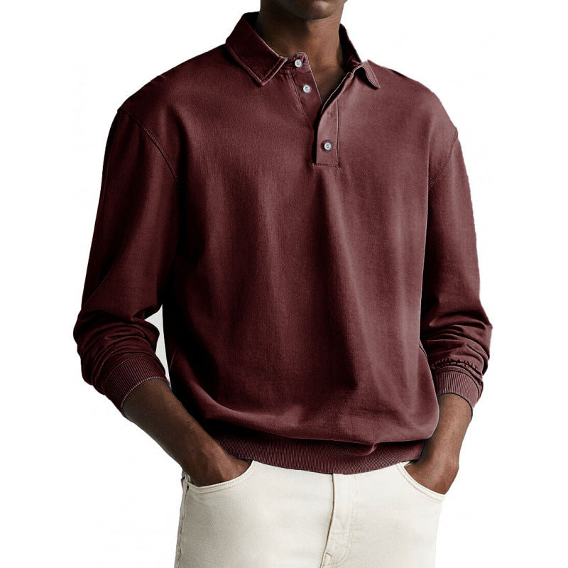 Half Zipper 3d Printed Sweater For Men