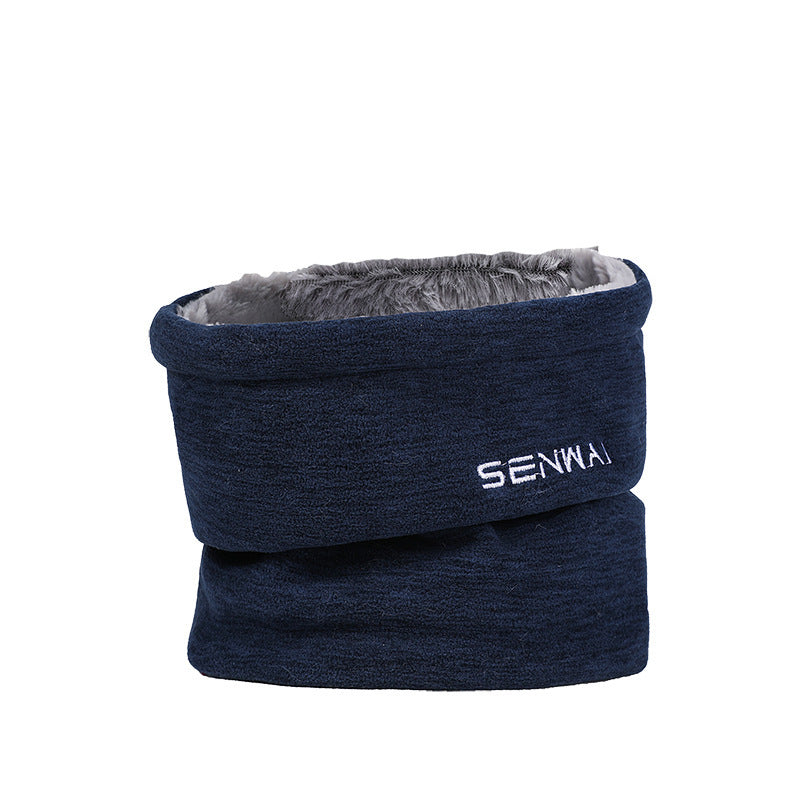 Outdoor Plush Bib Cold Proof And Warm Wool Hat Wind Proof And Fashionable