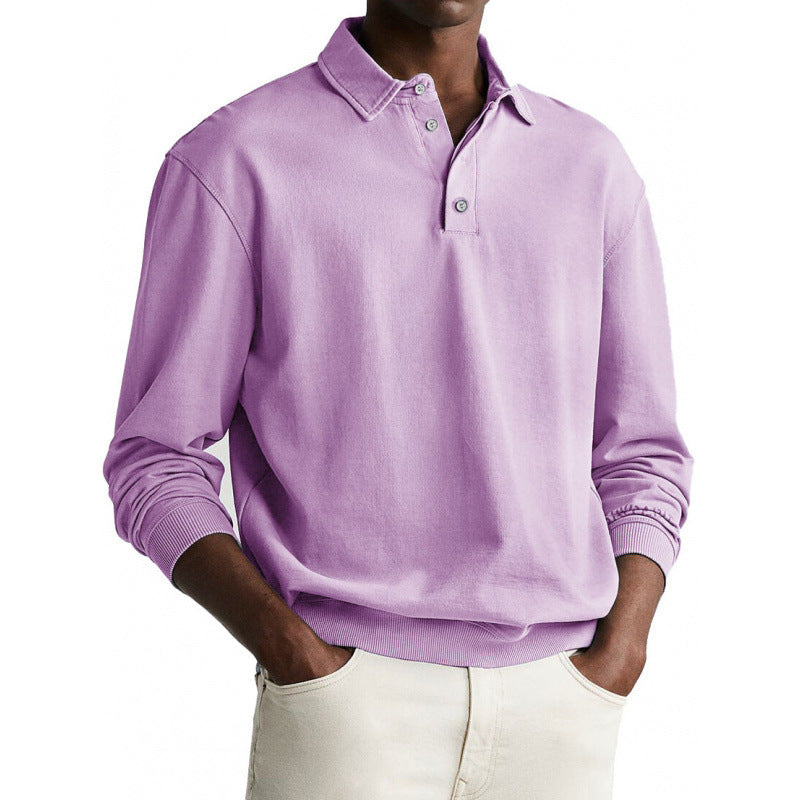 Half Zipper 3d Printed Sweater For Men